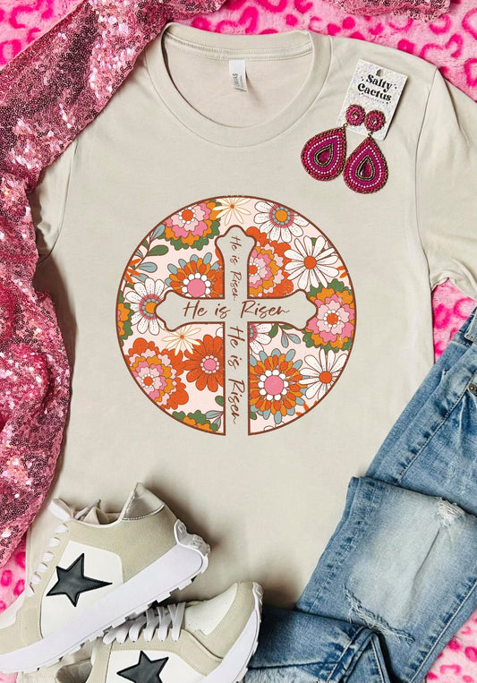 Floral He Is Risen