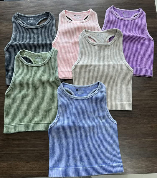Libby Ribbed Racerback Tank