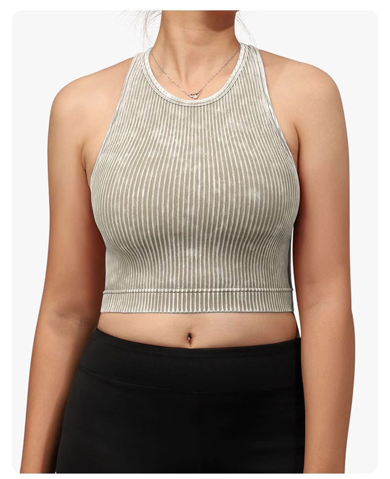 Libby Ribbed Racerback Tank